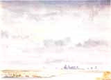 "Warffumer maar - serie het Hoogeland" - aquarel 56 x 76 cm
